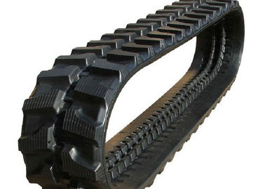Menos trilhas de borracha da esteira rolante da vibração com cabos do aço das partes de metal 7% de 53%