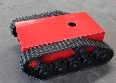 Comprimento de borracha 1070mm da largura 785mm da estrutura do chassi da trilha do tanque do robô do motor do gramado