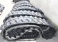 Trilhas de borracha 500mm largas pretas da esteira rolante para Hitachi EX120