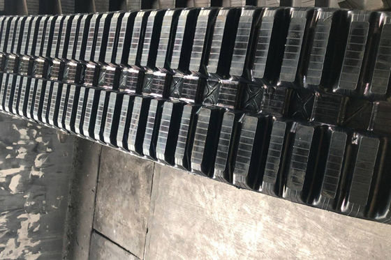 Pistas de infra-estrutura Pistas de borracha para carregadores