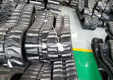 A borracha preta da máquina escavadora segue a largura de 250mm para Kubota Kc50/Tanaka Dc202