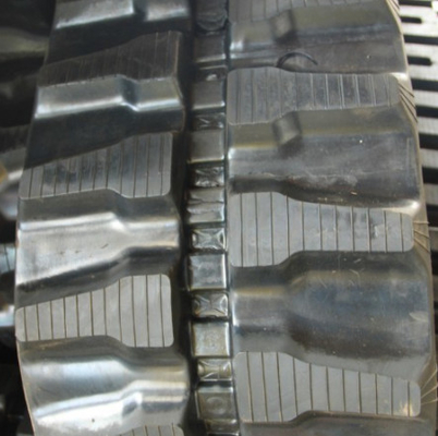 Pista de borracha preta (B350*55Kx38) para utilização na máquina de carregamento de carregamento de direção