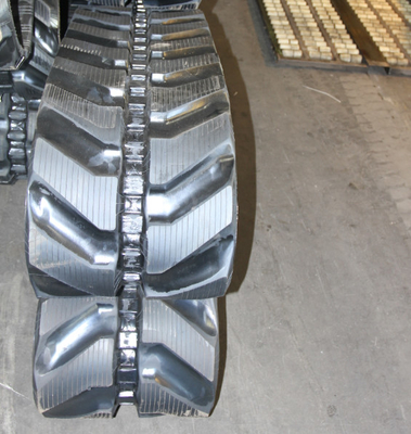 450x81.5x76 Excavadoras de borracha com 81,5mm Pitch