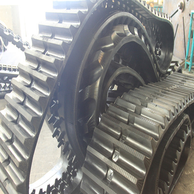 500x100x62 Large Dumper Rubber Track com menos danos ao solo Rubber Track