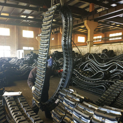Caminhos de borracha 230x72x46 para máquinas de construção