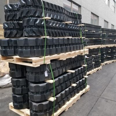 Caminhão de borracha Rubber Crawler180x72x36 para mini carregador
