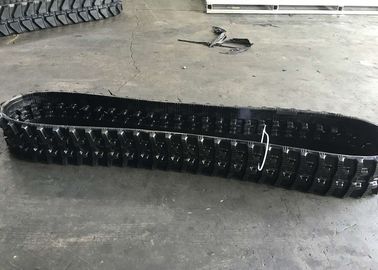 Trilhas de borracha de pouco peso pretas, qualidade superior interna de Mini Crawler Tracks Low Noise