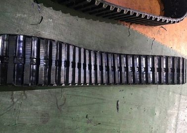 a borracha da máquina escavadora 80kg segue o tamanho 280 x 72 x 56 contínuo com a junção livre
