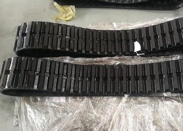 a borracha da máquina escavadora 80kg segue o tamanho 280 x 72 x 56 contínuo com a junção livre