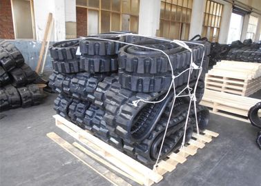 Trilha de borracha 350 x 52,5 x 104 Para máquina de perfuração Takeuchi Tb035