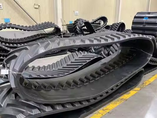610X127X40 China OEM Agricultural Track JD 764 High Speed Dozer Rubber Track