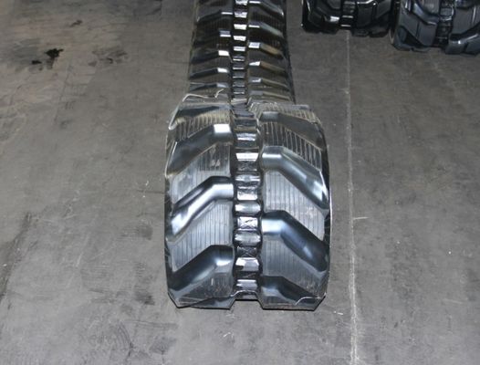 400x72.5x76W Escavação pista de borracha para máquinas de construção