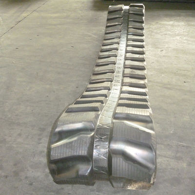 Rodas de borracha 450*81*76W Excavadora de padrão W-Lug Rodas de borracha para excavadora TB175