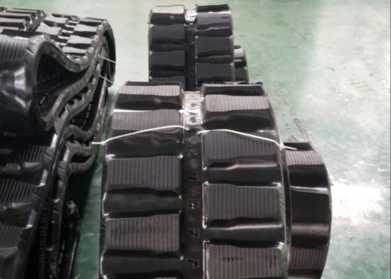 trilhas de borracha de Rubber Tracks Replacement da máquina escavadora larga de 450mm para CAT 308BSR