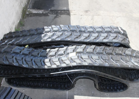 76 largura de Rubber Tracks 400MM da máquina escavadora das relações para o ZR 55 do zepelim
