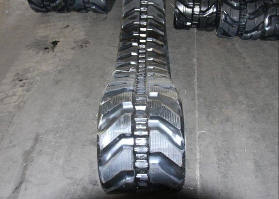 76 largura de Rubber Tracks 400MM da máquina escavadora das relações para o ZR 55 do zepelim