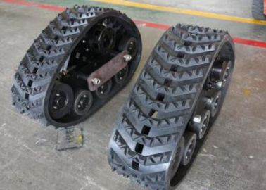 sistemas de trilha de borracha da esteira rolante da largura de 320mm para a certificação das rodas dianteiras ISO9001 dos tratores