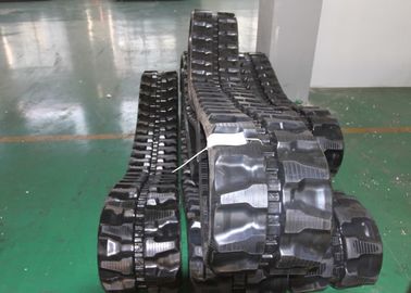Almofadas de borracha de baixo nível de ruído da trilha para as máquinas escavadoras/estrutura de borracha 300X52 5X88 da trilha